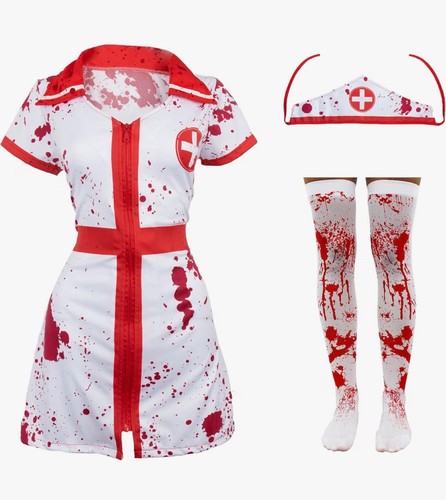 Ladies zombie nurse - ladies, costume