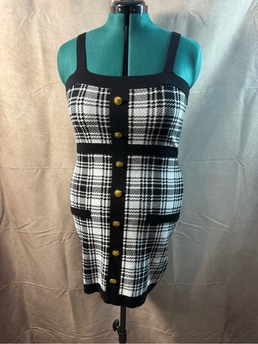 140 black white plaid - 140-black,