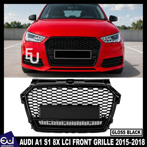 Gloss black front - black, grille