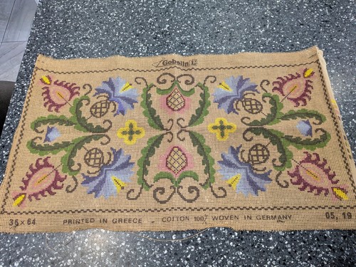 Vintage german goblin tapestry - vintage,