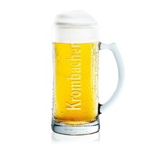 Krombacher Pils Premium Pint Glass 0.5l Brand New Stein Glass