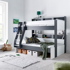 Wooden Triple Sleeper Bunk Bed