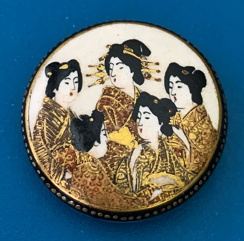 Antique hand painted - 1,
