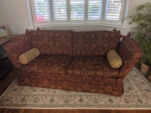 Bespoke knowle drop - arm, red