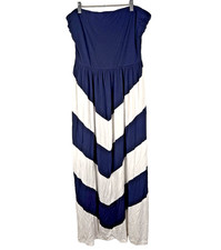 St Tropez Strapless Maxi Dress