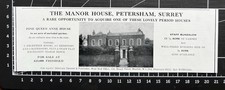 The Manor House - Petersham -