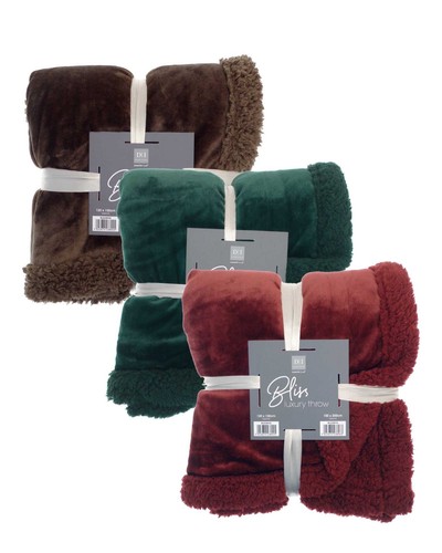 Fleece throw winter bliss - fleece,