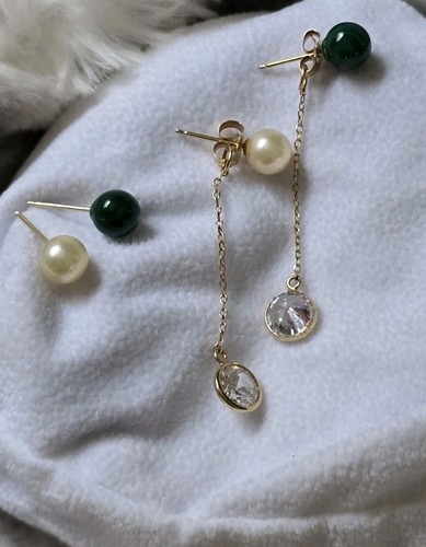 Diamonique qvc 14k yellow gold - yellow,