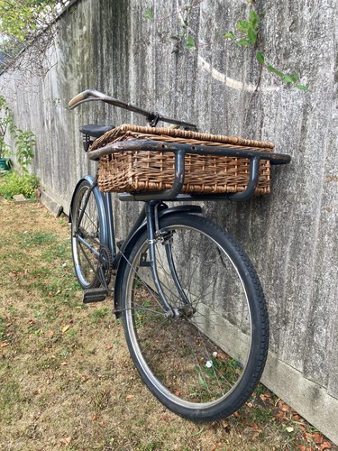 Vintage butchers bicycle - vintage,