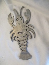 VINTAGE LOBSTER TRIVET 12.5" X