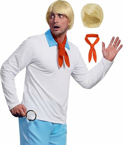 Men fred costume scooby - men's,