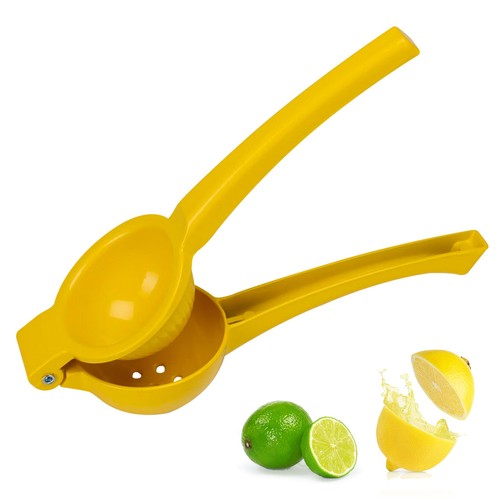 Metal lemon squeezer manual - lemon,