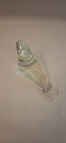 Vintage art glass clear - art,