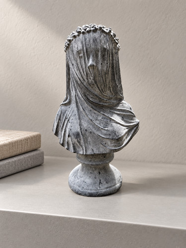 Veiled bride lady contemporary - veiled,
