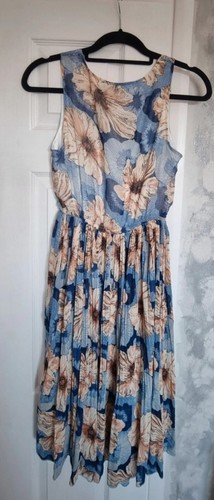 Tenki summer floral - dress, blue