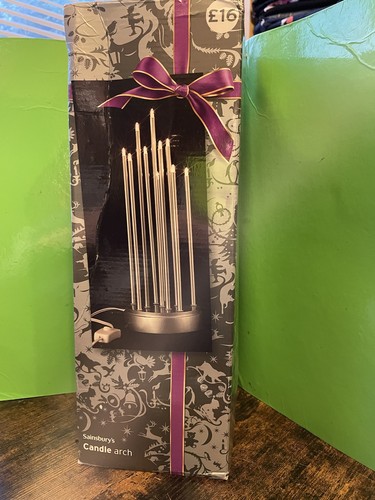 Sainsbury candle arch - candle,