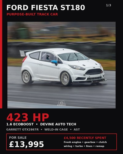 Fiesta st180 track - fiesta, garrett