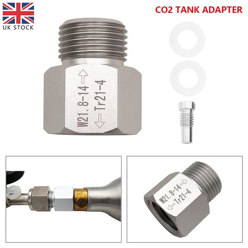 Co2 cylinder regulator adapter - co2,