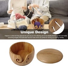 Wooden Yarn Bowl