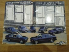 BMW Hartge Motorsport Parts Catalogue Original Extremely Rare 