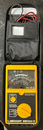 Megger bm100 500v insulation - megger,