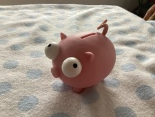 NAT WEST PINK PIGGY MONEY BANK