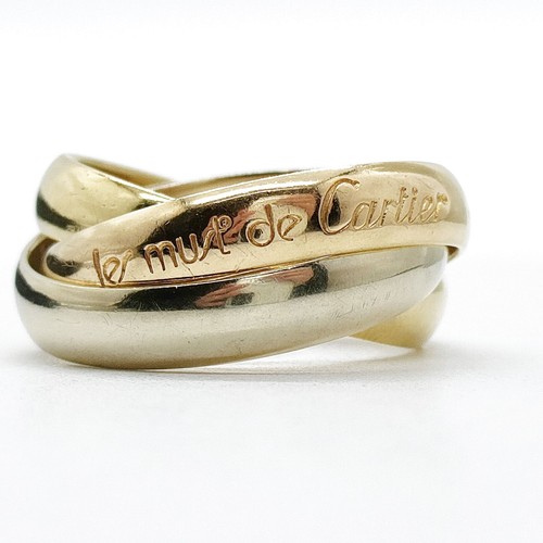 Cartier ring trinity gold - cartier,