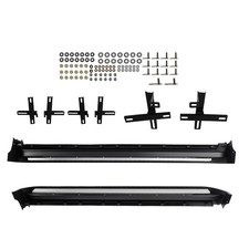 Black Aluminium Side Steps for