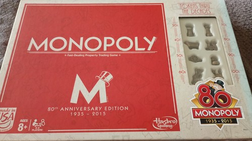 Monopoly 80th anniversary - monopoly,
