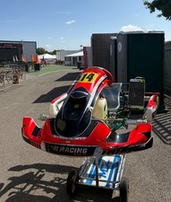 2024 Tony Kart OTK Rolling Chassis | Laser Aligned | Tillett Seat | No Cracks | 