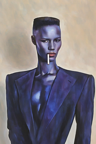 Grace jones art - jones,