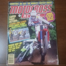MOTOCROSS ACTION SEPT 1984