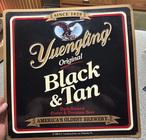 Vintage metal sign yuengling - vintage,