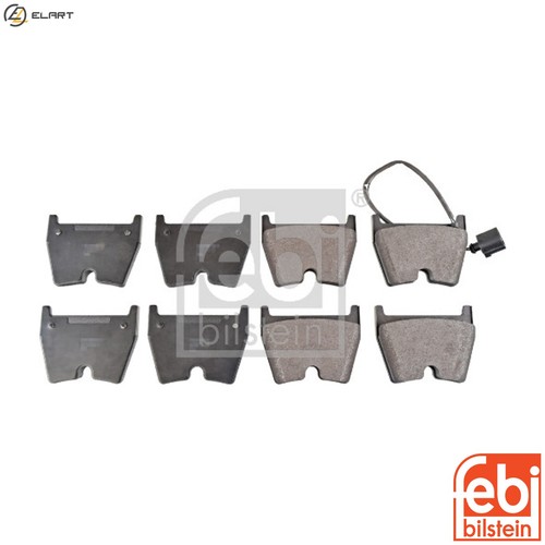 Brake pad set disc - set,