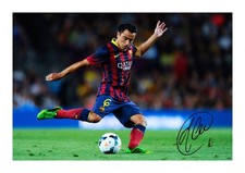Xavi Hernandez Signed