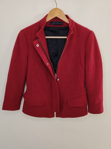 Zara woman red - zara, textured