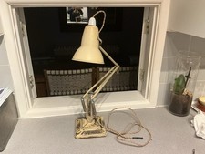 Vintage Anglepoise Lamp Herbert & Terry 1960s Cream Original Light 1227