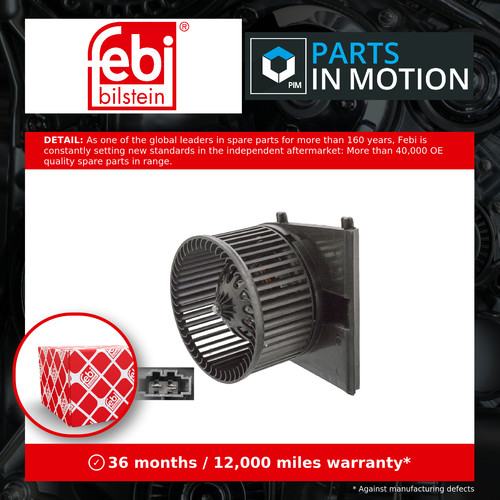 Interior blower motor - interior,