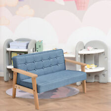 Mini Kids Sofa Couch Linen