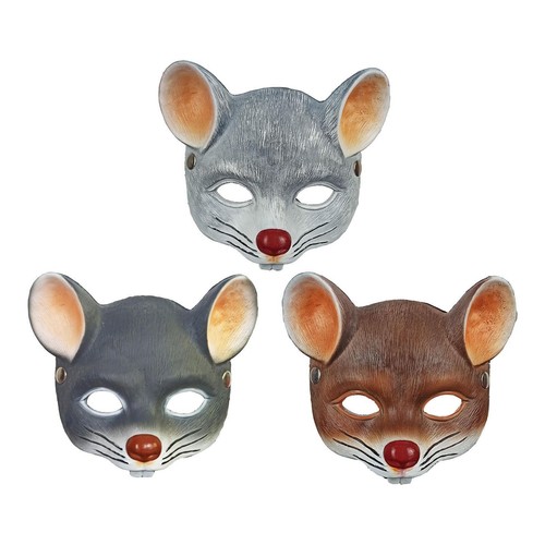Mouse half face mask - 3d,