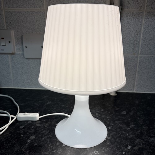 Ikea white lampan - lampan, 11"