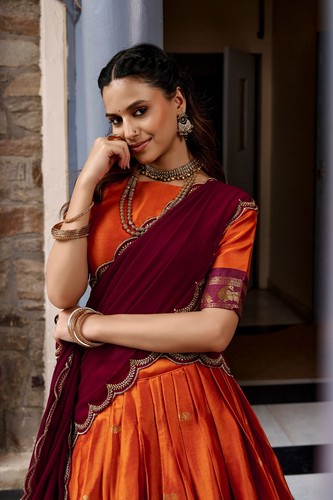 Ghagra lehenga choli wedding - ghagra,