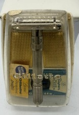 Vintage Gillette Razor w/ Gold