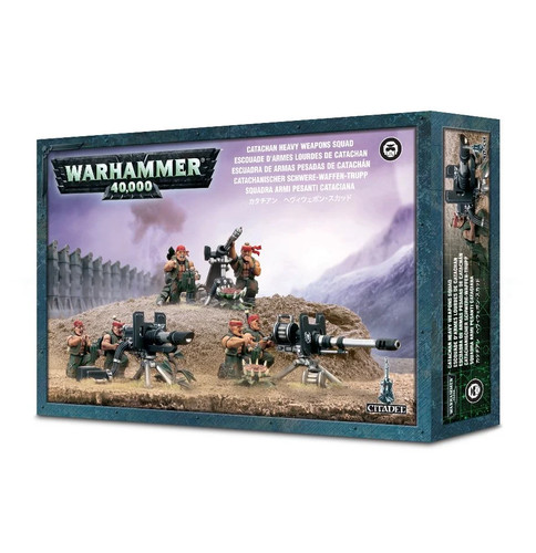 Catachan heavy weapon squad - catachan,
