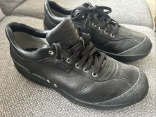 MBT Black Leather Shoes UK Size 9