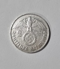 2 Reichsmark 1937 D Silver