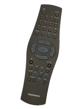 GENUINE ORIGINAL DAEWOO TV VCR VIDEO PLUS REMOTE Q256P Q857P Q997P 1031V