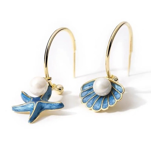 Vintage gold color starfish - vintage,