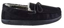 MENS MOCCASINS WARM FAUX SUEDE