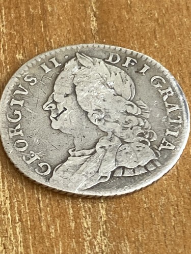 1758 sixpence george - -,